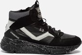 Vingino Celso Mid sneakers zwart Leer - Heren - Maat 38