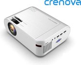 Crenova® Beamer - 1080p - Projectiescherm - Thuis Bioscoop - 3000 Lumens - HD beeld - 50.000 branduren - Wi-fi & Bluetooth