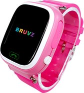 BRUVZ KB600 – GPS Horloge Kind – Smartwatch Kinderen – GPS Tracker Kind – Kinderhorloge – Smartwatch Kids – Inclusief Simkaart – Roze