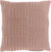 Unique Living | Kussen Laro 45x45cm old pink | Kussen woonkamer of slaapkamer