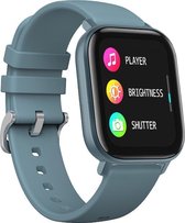 DrPhone GTE3 Smart - Metalen Smartwatch Met belfunctie - GPS (smartphone) - Auto Sport - Notificaties - Mail lezen - Geschikt Voor iOS/Android - - Zilver