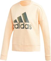 adidas Performance ID Glam Sweatshirt Sweatshirt Vrouwen oranje S.