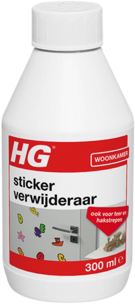 6x HG Stickerverwijderaar 300 ml