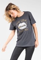 DEELUXE Oversized T-shirt met vintage printANGEL Charcoal
