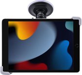 Shop4 - iPad 10.2 (2021) Autohouder Raam Tablet Houder Zwart