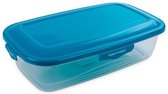 Hega lunchbox Paris 1,8 liter 27,2 x 16,6 x 7,4 cm blauw