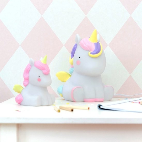 Lampje kinderkamer/ kinderlampje: Unicorn - A Little Lovely Company van Merkloos — afbeelding 5