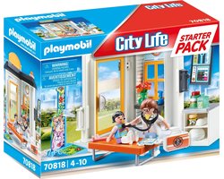 foto van PLAYMOBIL Starterpack City Life Kinderarts - 70818