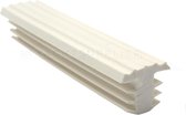 Antislipprofiel Wit, 25 Meter