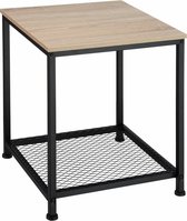 tectake - Table d'appoint Derby industrial light - 404207 - table de chevet, table d'appoint