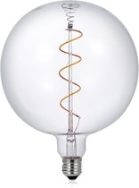 LED filament LUMINA I - G180 heel grote bol 5W helder - Dim To Warm technologie - PROMO + 3 LED lampen A60 6W