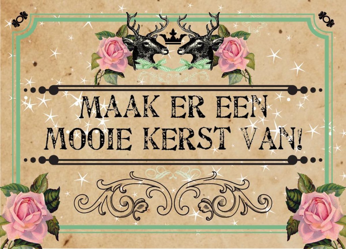 10 enkele Kerstkaarten - Maak er een mooie Kerst van -Meer Leuks - Kerstkaart