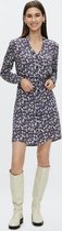 Pieces PCNULLA SHIRT DRESS Pastel Green Dames Jurk - Maat L