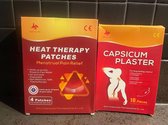 Pure Health Store -Pakket Waarde Warmtepleister & Capsicum Warmtepleisters  14 Stuks