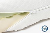 Matras - 80x200 - 7 zones - koudschuim - microvezel tijk - 17 cm - hoog