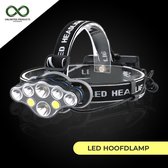 Krachtige Hoofdlamp - 8 LED - 10000 lumen - Waterdicht IP65 - Oplaadbaar