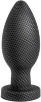 Spark - Siliconen Anaal Plug Carbon Fiber - Small