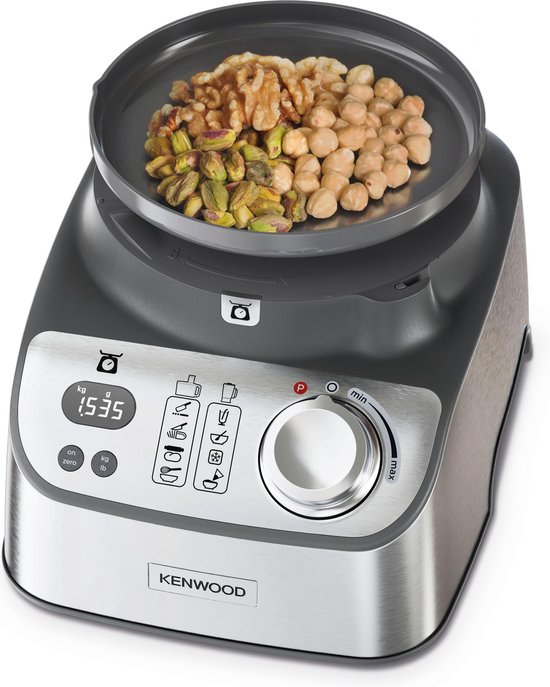 Kenwood MultiPro Express + FDM71.450SS - Foodprocessors - Ingebouwde digitale weegschaal