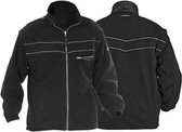 Hydrowear Kiel Fleece Jacket - Afritsbare Mouwen - Zwart maat L - Werktrui