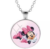 Ketting Disney - Mickey & Minnie Mouse - Zilver - 6