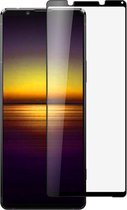 Sony Xperia 1 ii Screenprotector - Beschermglas Sony Xperia 1 ii Screen Protector Glas - Full cover - 1 stuk