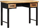 Bureau 110x50x76 cm massief mangohout