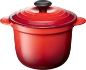 Le Creuset Braadpan Mini Cocotte Every Kersenrood - Ø 13 cm / 550 ml