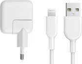 Premium Power Oplaadblok voor Apple iPad - USB Stekker Oplader Oplaadkabel Snoer Kabel Laadkabel