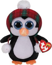Ty - Knuffel - Beanie Boos - Christmas Cheer Penguin - 15cm