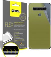 dipos I 3x Beschermfolie 100% compatibel met LG K61 Rückseite Folie I 3D Full Cover screen-protector