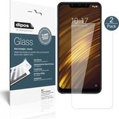 dipos I 2x Pantserfolie helder compatibel met Xiaomi Pocophone F1 Beschermfolie 9H screen-protector