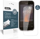 dipos I 2x Pantserfolie helder compatibel met Nokia 1 Beschermfolie 9H screen-protector