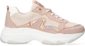 Wysh Rachel Lage sneakers - Leren Sneaker - Meisjes - Roze - Maat 33