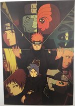 Naruto Uchiha Clan Collage Anime Poster 51x35cm.