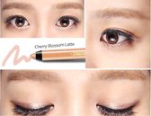 Macqueen - Waterproof Gel Eyeliner - cherry blossom latte - oogpotlood - licht beige