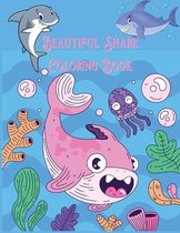 Beautiful Shark Coloring Book