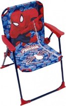 klapstoel Spider-Man 53 x 38 cm polyester/staal rood