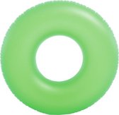 Intex zwemband 91 cm groen - zwemring volwassenen - grote zwemband - opblaasmatras - zwemring - zwemband