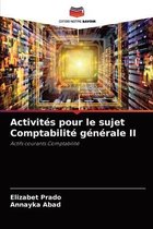 Activites pour le sujet Comptabilite generale II