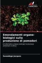 Emendamenti organo-biologici sulla produzione di pomodori