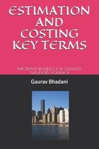 Estimation and Costing Key Terms