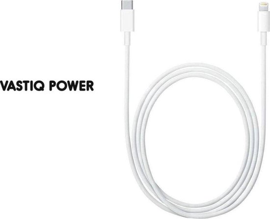 USB C naar lightning 2 meter Wit Geschikt voor Apple iPhone 14 13 12 Apple bol
