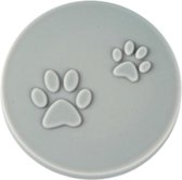 Siliconen deksel - Voor dierenvoer - Blikvoer - Hondenvoer - Kattenvoer - Vershoudbakjes - Verschillende maten - Grijs