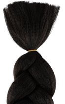 Luxury Braids - Kleur 1 - Vlechthaar Zwart - Synthetisch Haar