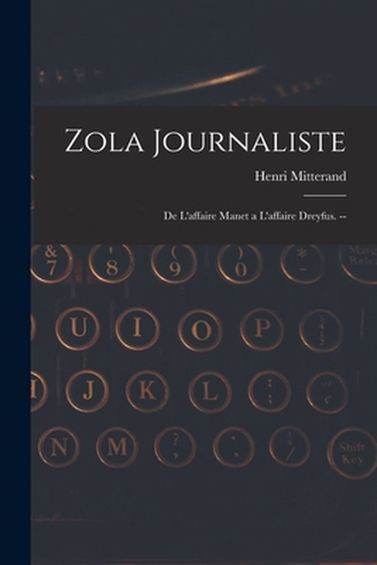 Zola Journaliste - cover