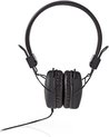 Nedis Bedrade On-ear Koptelefoon | 3,5 mm | Kabellengte: 1.20 m | Zwart