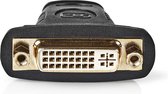 Nedis CVGP34910BK cable gender changer HDMI DVI-D 24+1-Pin Noir
