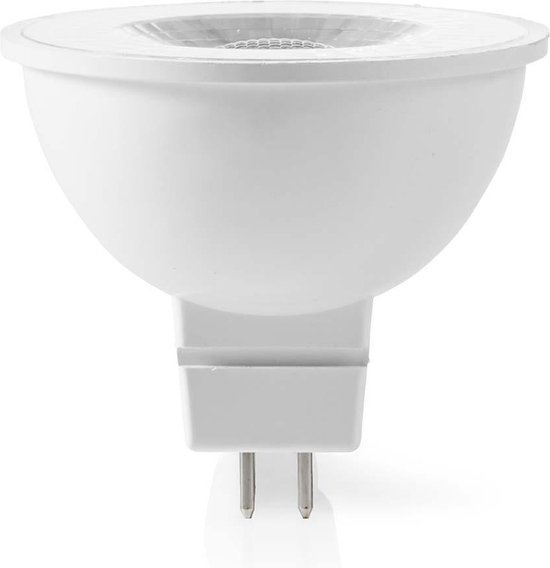 Nedis LED-Lamp GU5.3 - MR16 - 6 W - 450 lm - 2700 K - Warm Wit - Reflector - Aantal lampen in verpakking: 1 Stuks