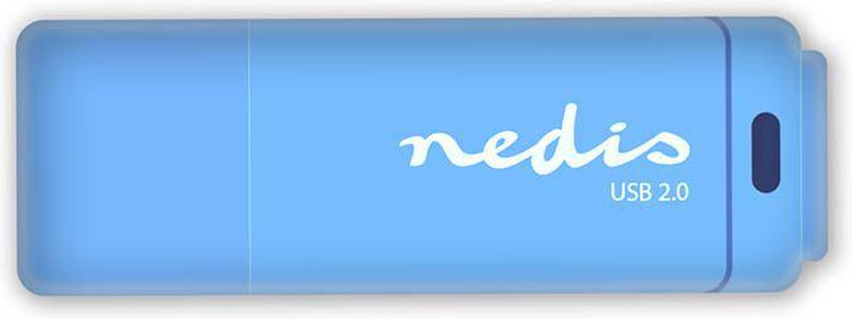 Nedis Flash Drive | 32 GB | USB Type-A | Leessnelheid: 12 MB/s | Schrijfsnelheid: 3 MB/s
