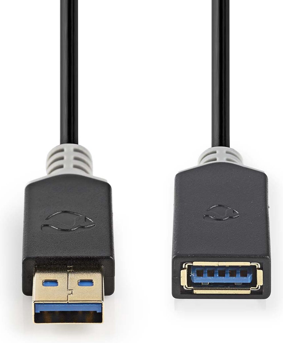 NEDIS CCBW61010AT20 USB-Kabel 2,00 m Antraciet